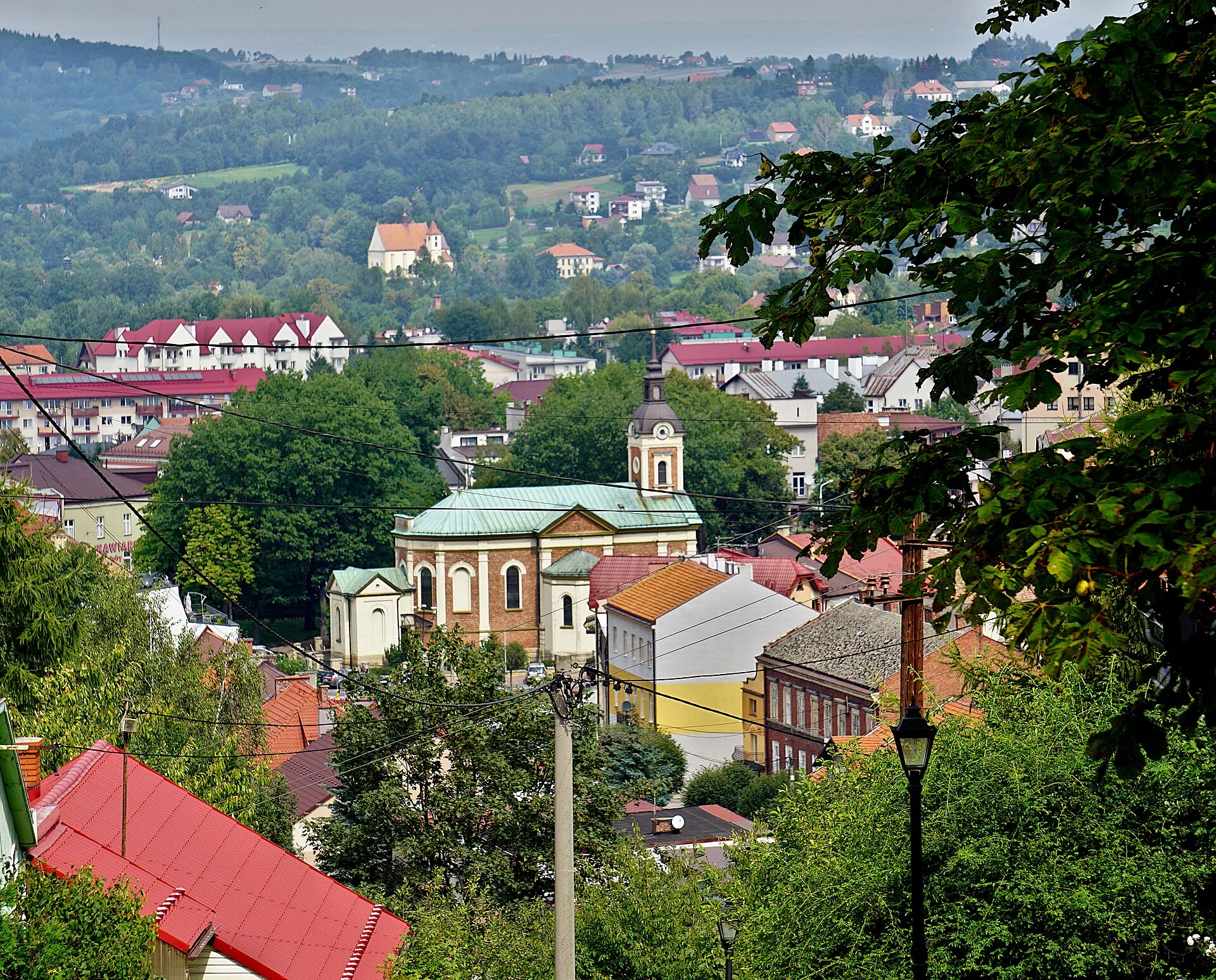 Kalwaria Zebrzydowska - Blick auf Kalwaria Zebrzydowska.