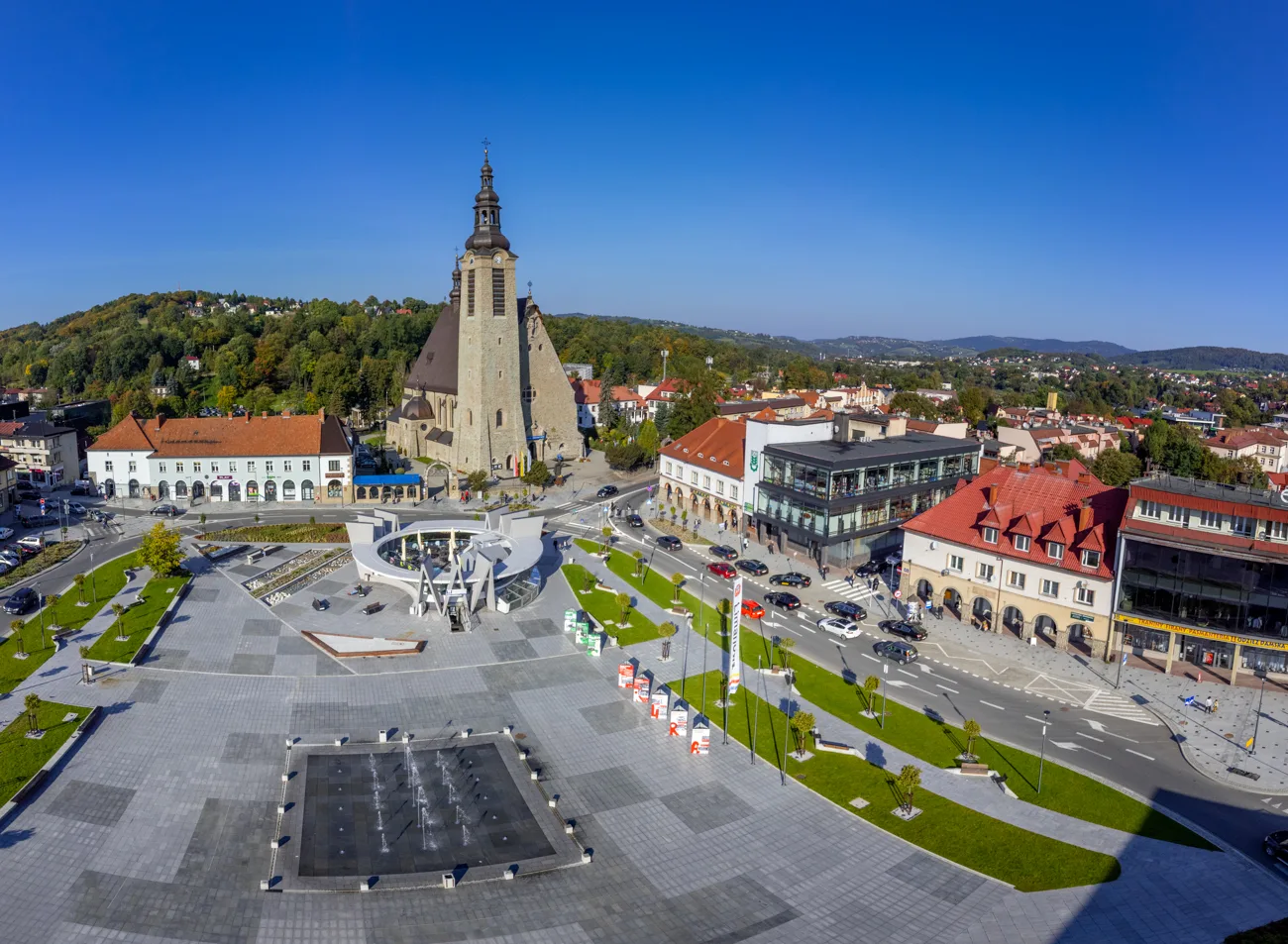 Limanowa - widok miasta