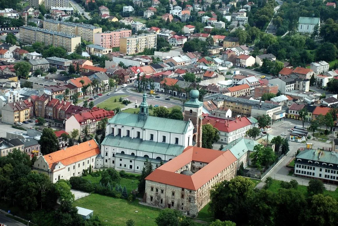 Miechów - Miechów z lotu ptaka