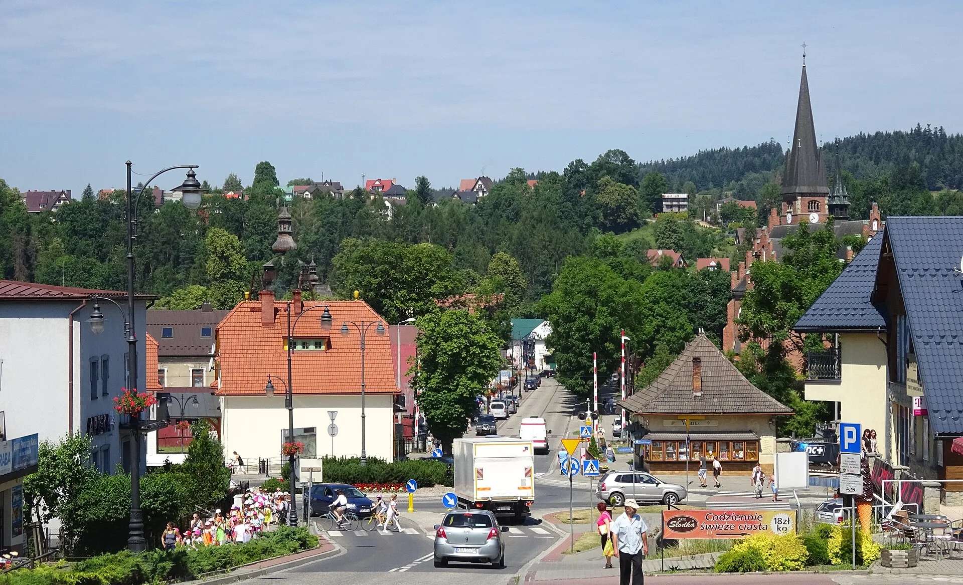 Rabka - widok miasta